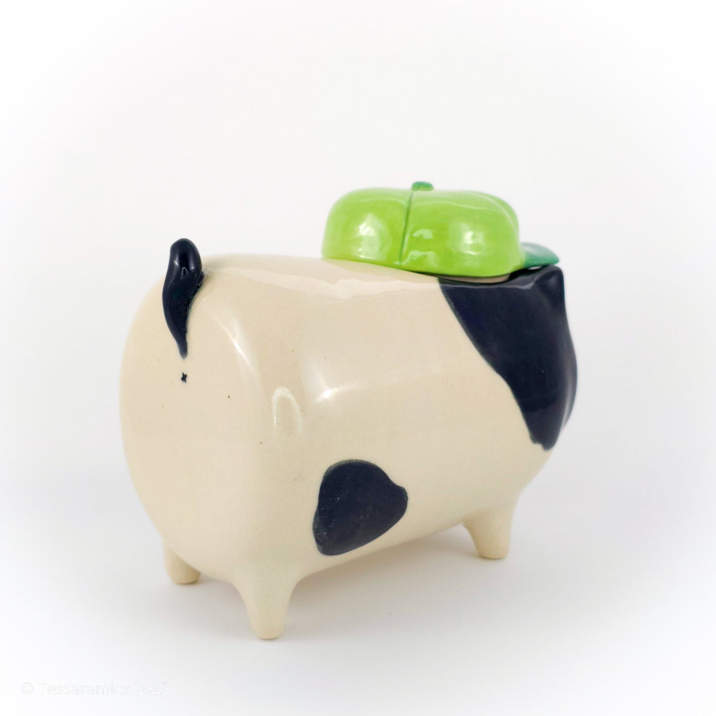 "Soy Boy" Ball Cap Tuxedo Cat (Discounted)