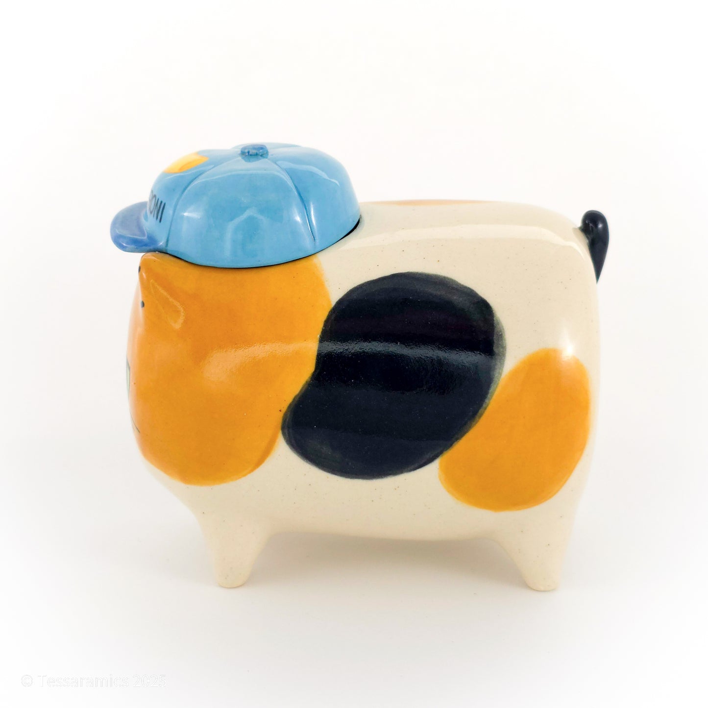 "Testosteroni" Ball Cap Calico Cat
