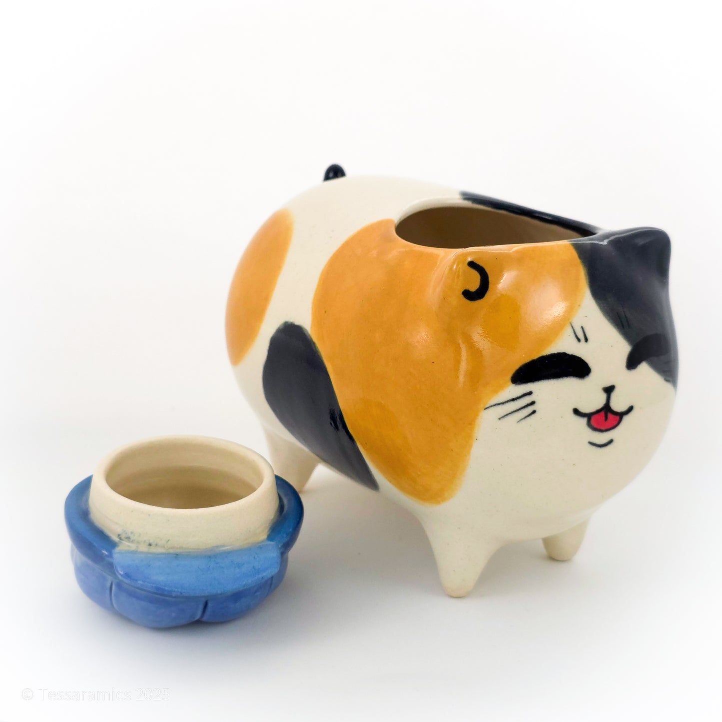 Newsboy Hat Calico Cat