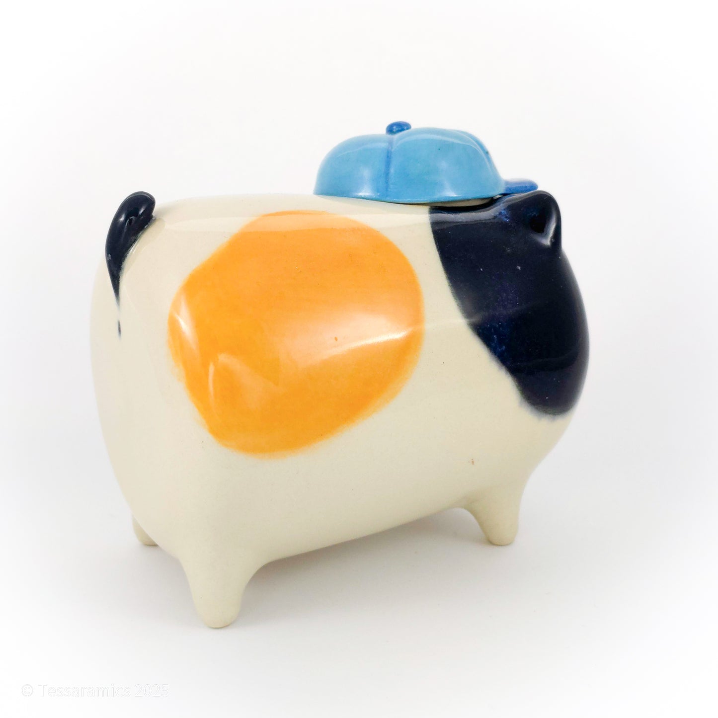 "Testosteroni" Ball Cap Calico Cat (Discounted)