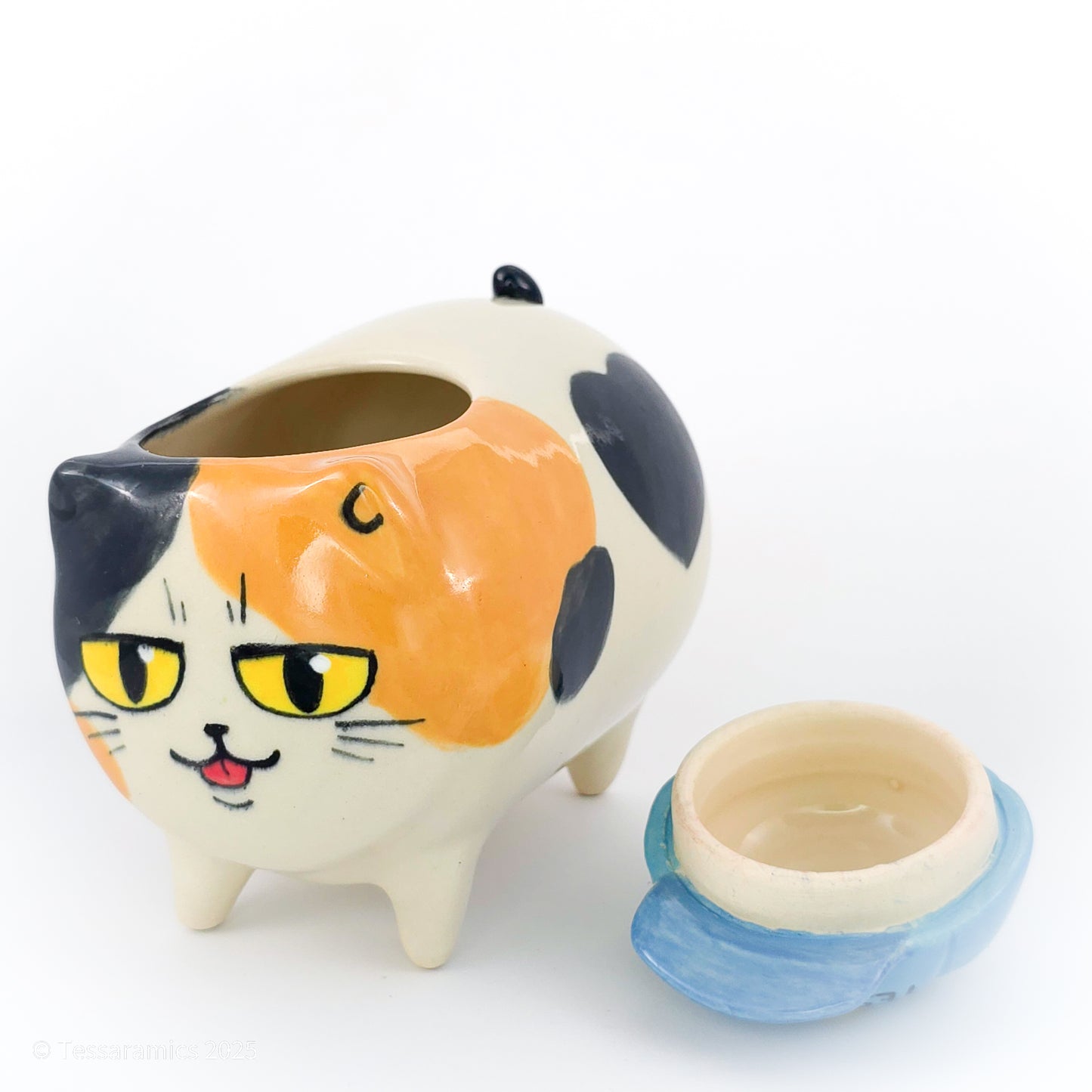 "Testosteroni" Ball Cap Calico Cat