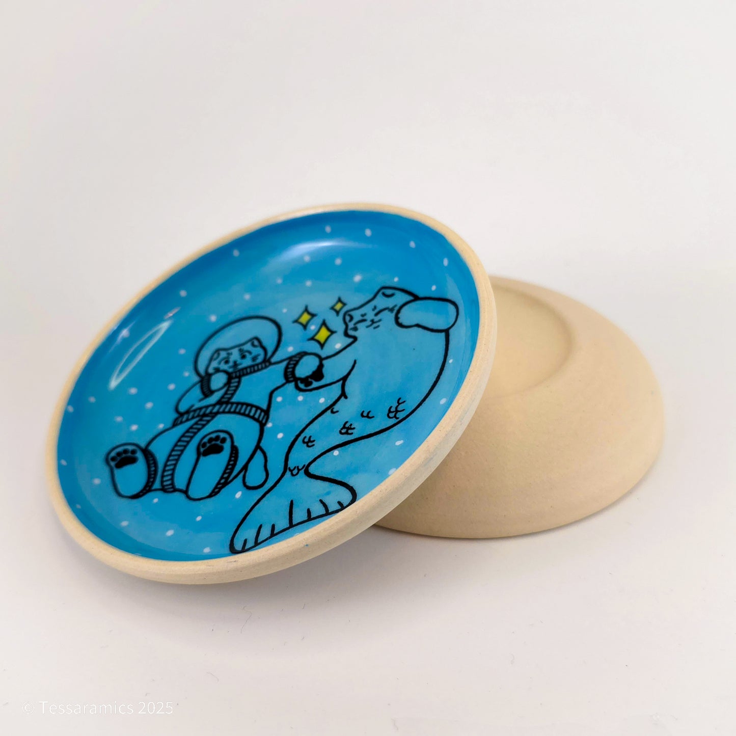 Space Boy and Prince of The Sea Ring Dish*