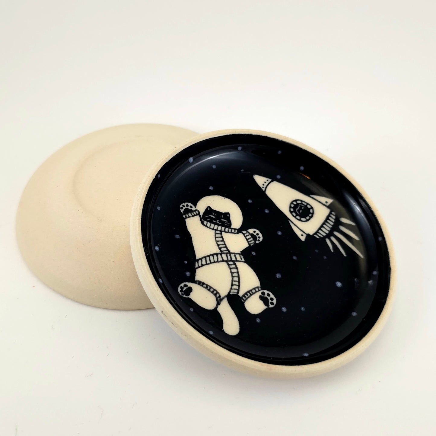 Space Cat Ring Dish*