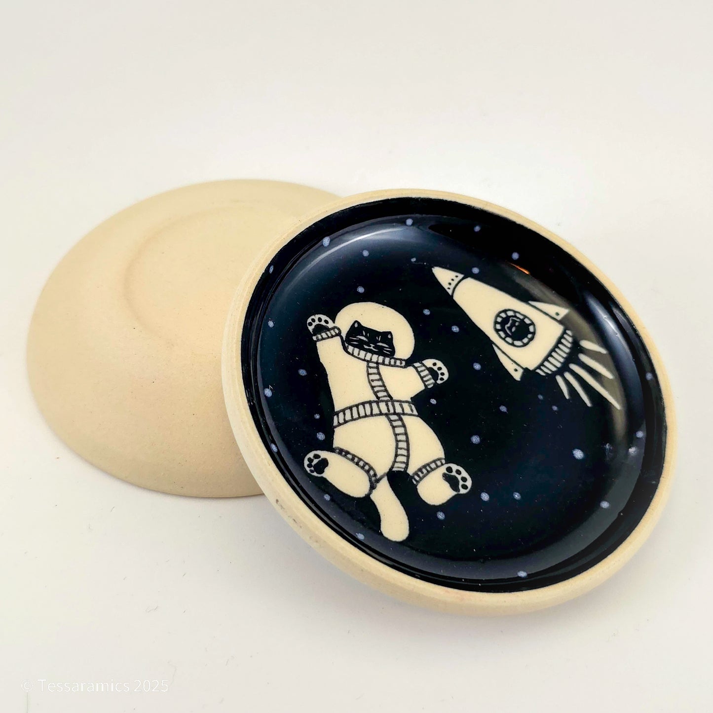 Space Cat Ring Dish*