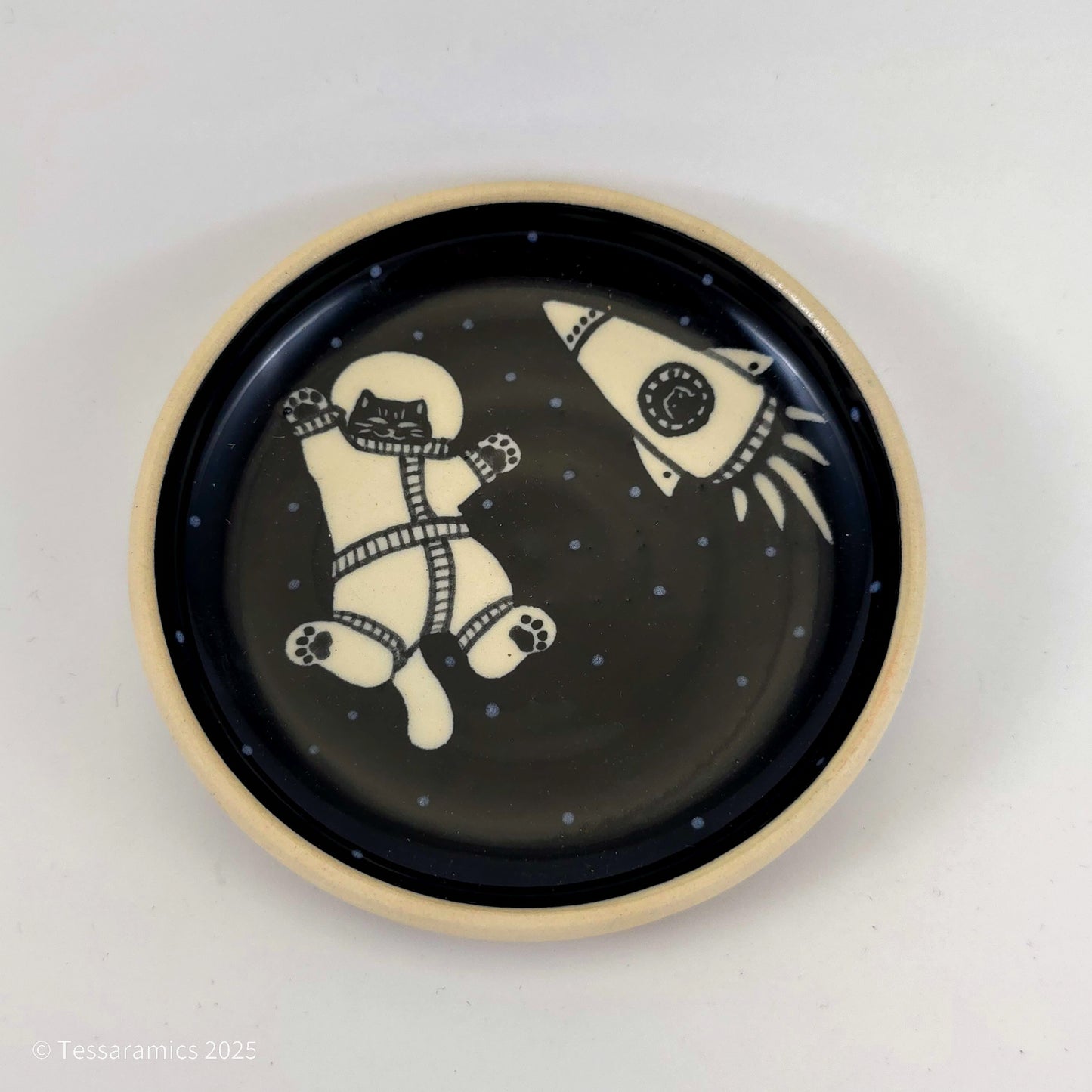 Space Cat Ring Dish*