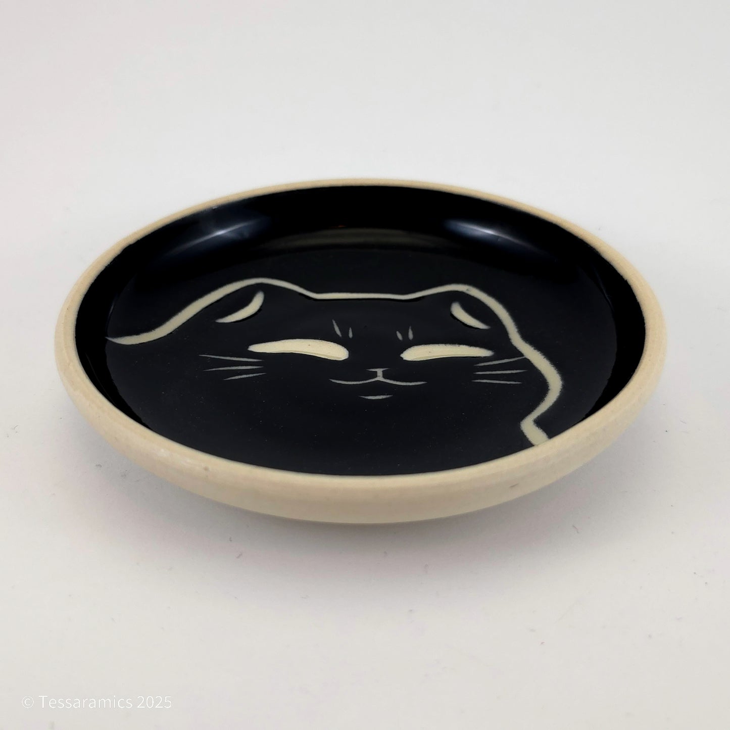 Content Cat Ring Dish*