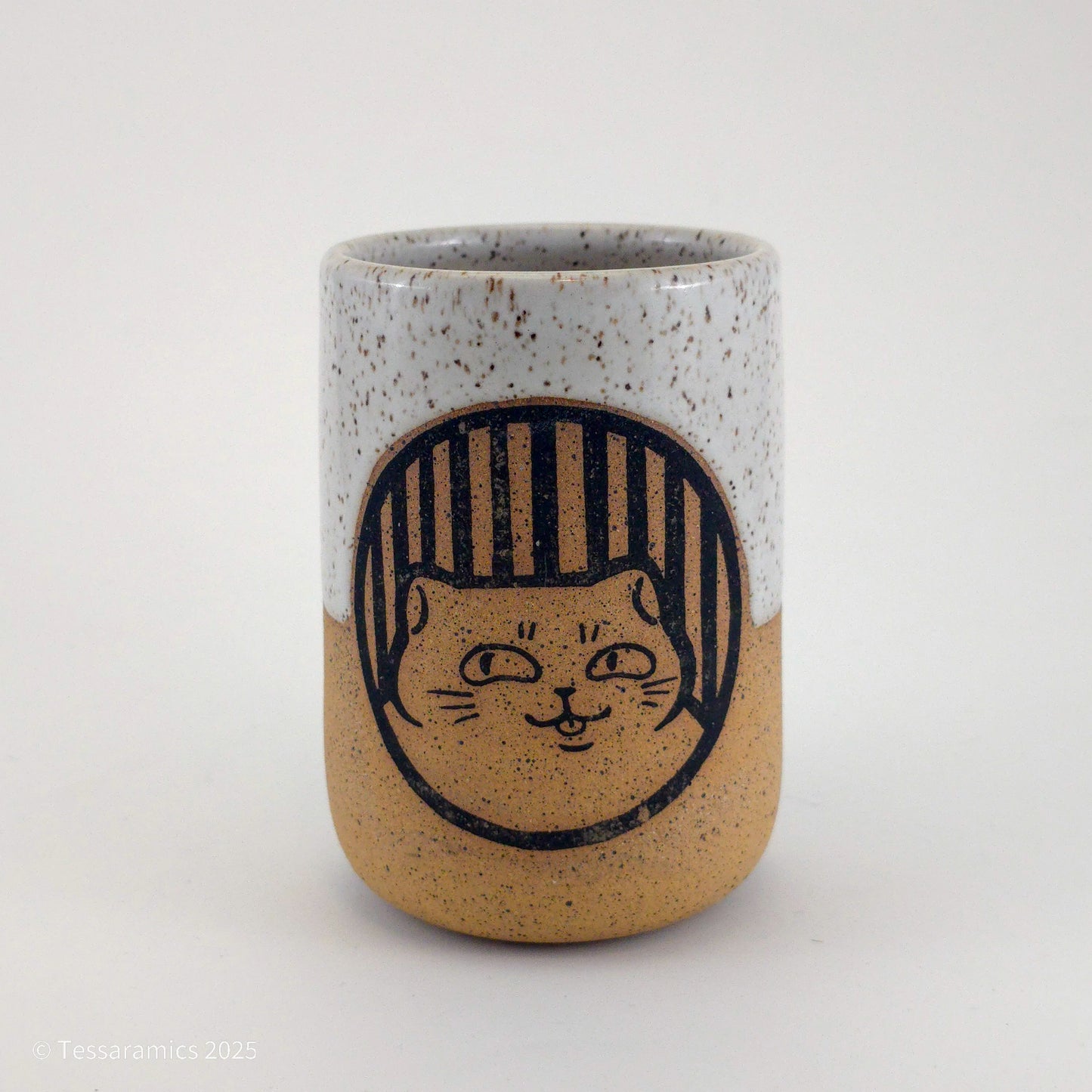 Silly Faces Cat Tumbler *