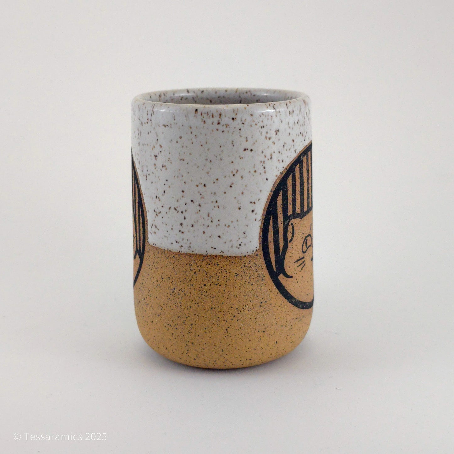 Silly Faces Cat Tumbler *