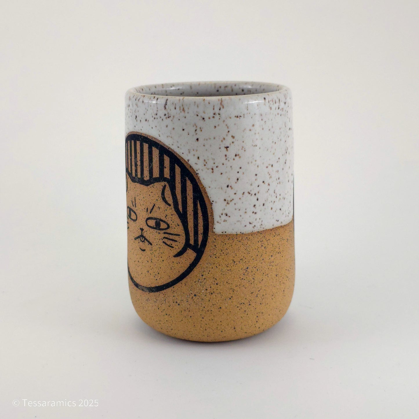 Silly Faces Cat Tumbler *