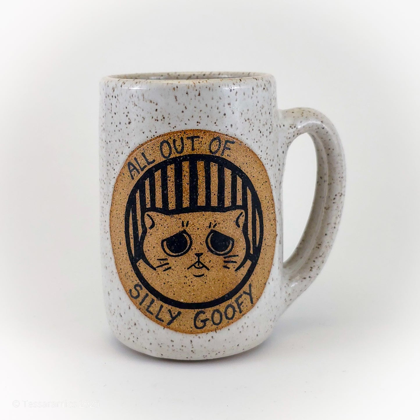 What About The Silly Goofy? Become Increasingly Ungovernable Cat Mug *