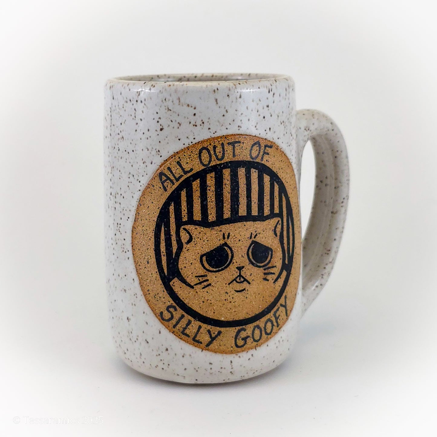 What About The Silly Goofy? Become Increasingly Ungovernable Cat Mug *