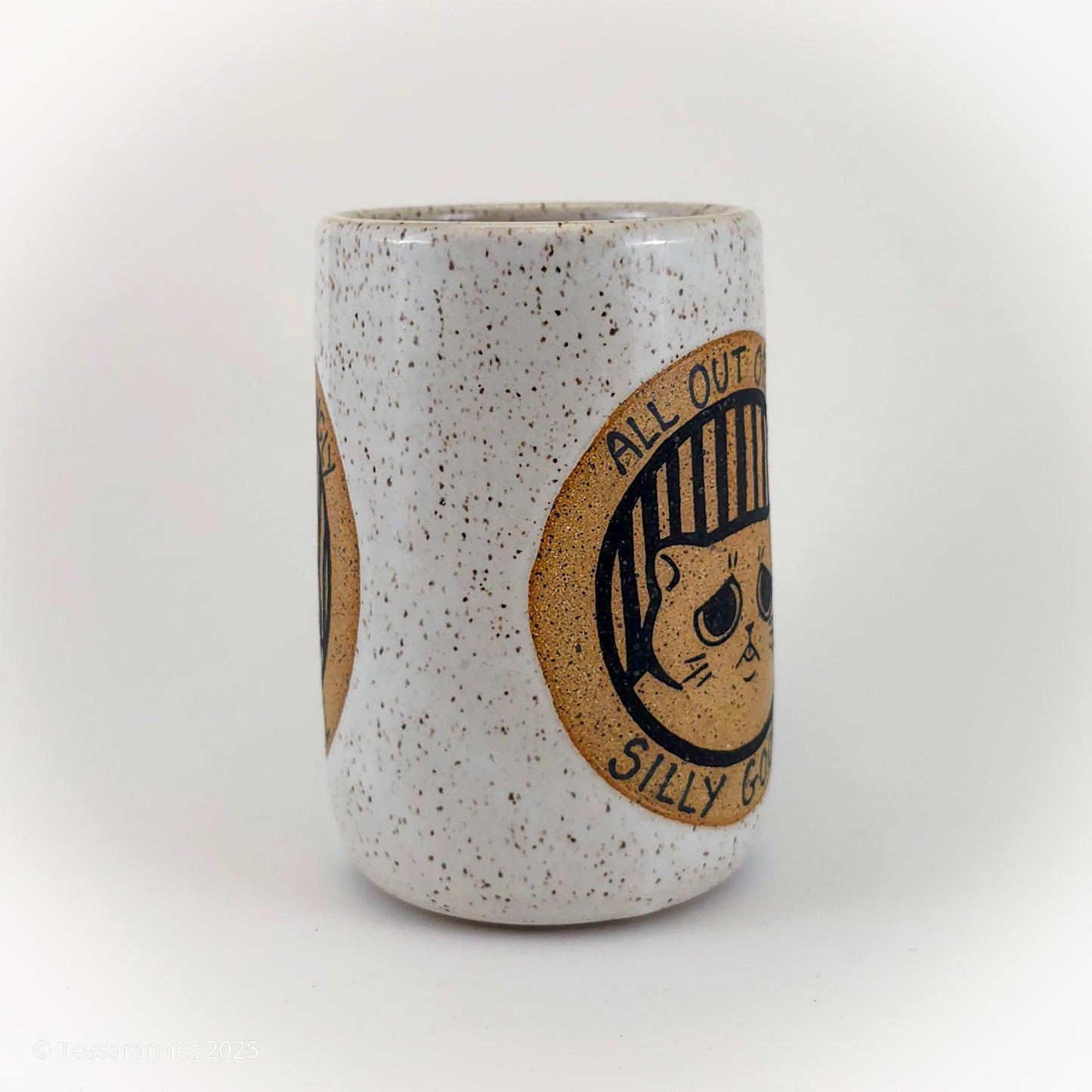 What About The Silly Goofy? Become Increasingly Ungovernable Cat Mug *