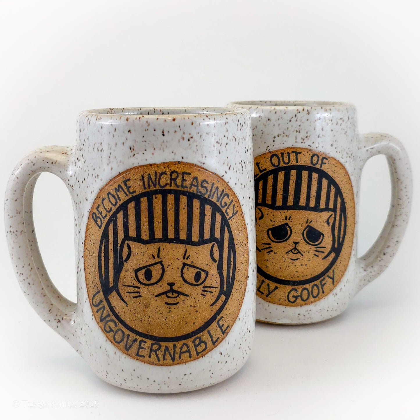 What About The Silly Goofy? Become Increasingly Ungovernable Cat Mug *