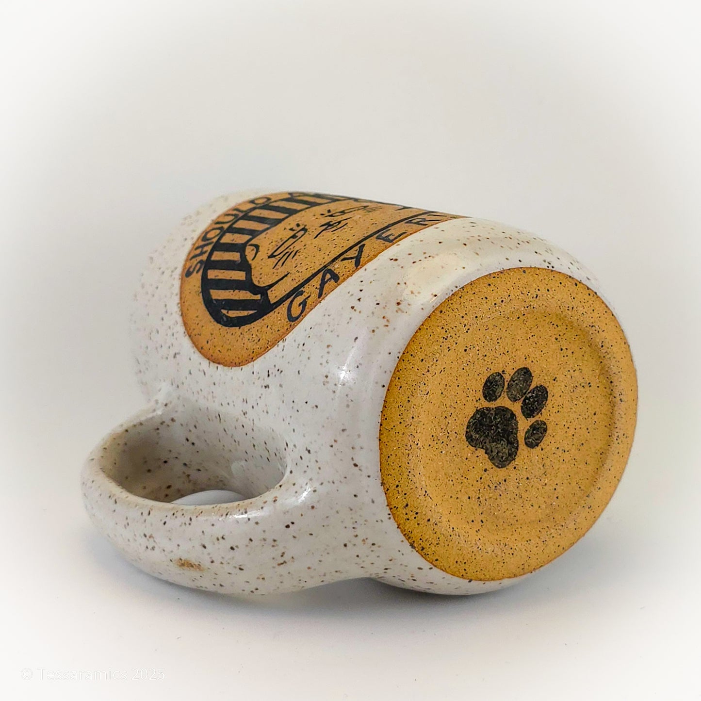 What About The Homosexual Undertones? Should be Gayer! Cat Mug *