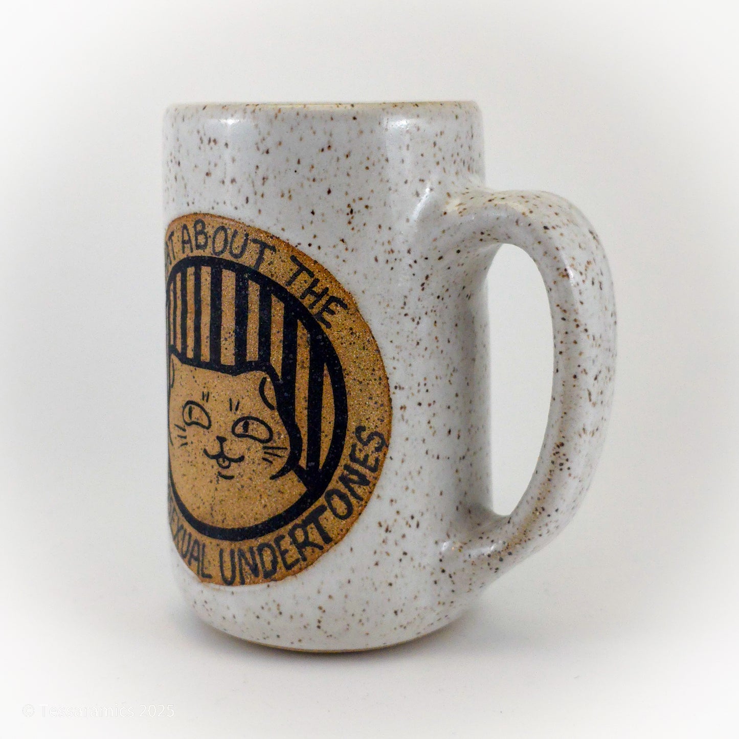 Just Let Things Be Gay! What About the Homosexual Undertones? Cat Mug