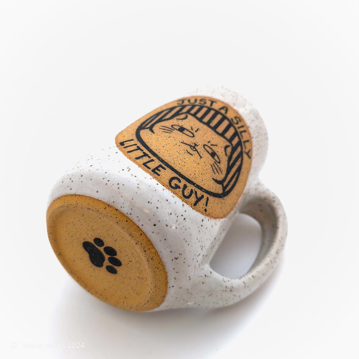 Unrelenting Gay Thoughts, Just a Silly Little Guy! Cat Mug