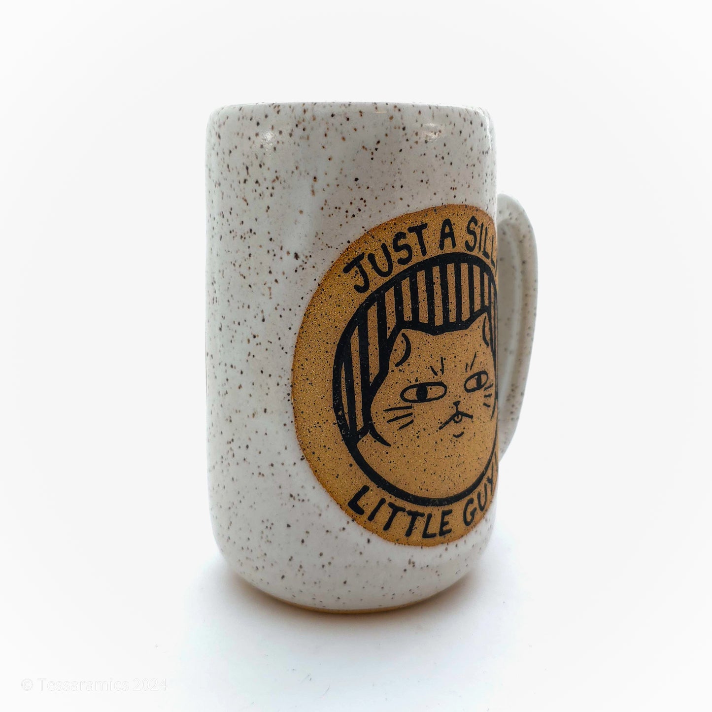 Unrelenting Gay Thoughts, Just a Silly Little Guy! Cat Mug