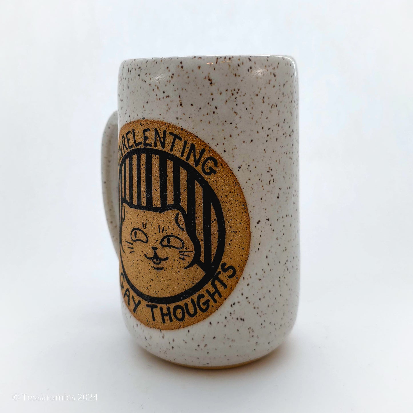 Unrelenting Gay Thoughts, Just a Silly Little Guy! Cat Mug