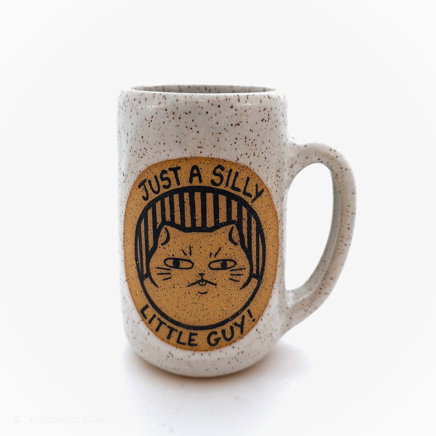 Unrelenting Gay Thoughts, Just a Silly Little Guy! Cat Mug