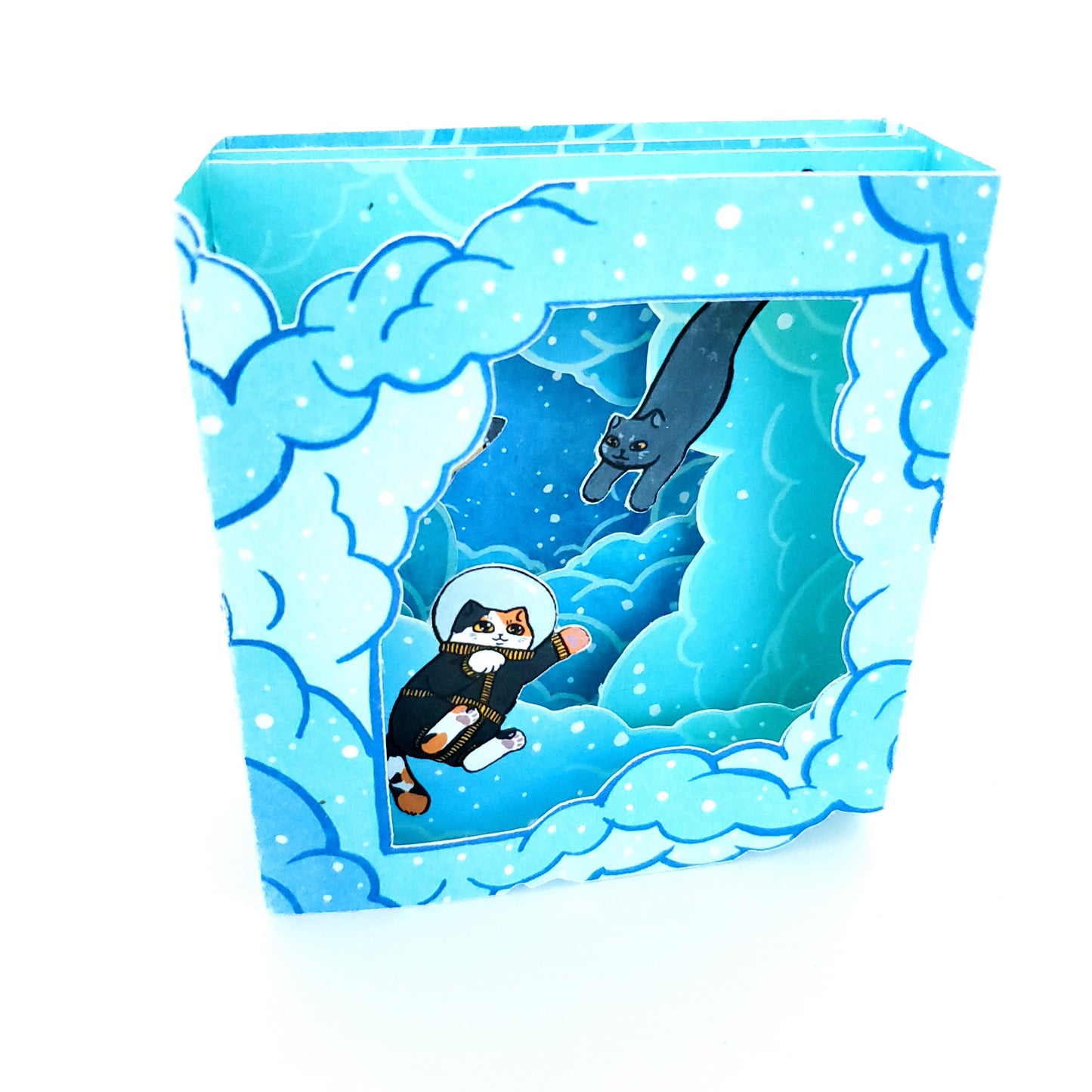Space Boy and Prince of The Sea Pop Up Card