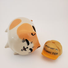 Load image into Gallery viewer, &quot;Women Want Me, Me Want Fish&quot; Orange Tuxedo Cat (DISCOUNTED)