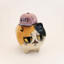 Load image into Gallery viewer, Wifi Ball Cap Calico Cat (DISCOUNTED)