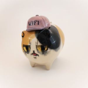 Wifi Ball Cap Calico Cat (DISCOUNTED)