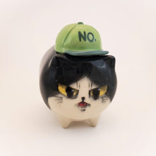 Load image into Gallery viewer, &quot;NO.&quot; Ball Cap Tuxedo Cat (DISCOUNTED)