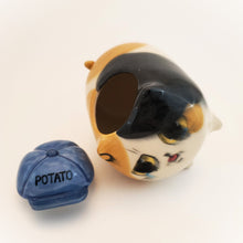 Load image into Gallery viewer, Potato Ball Cap Calico Cat (DISCOUNTED)