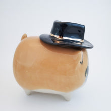 Load image into Gallery viewer, Cowboy Hat Tuxedo Cat (DISCOUNTED)