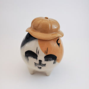 Yellow Hat Calico Cat (DISCOUNTED)