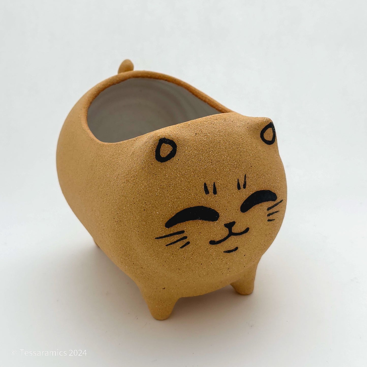 Standing Cat Planter*