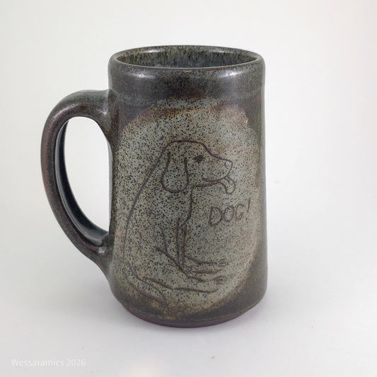 Tall Dog Mug