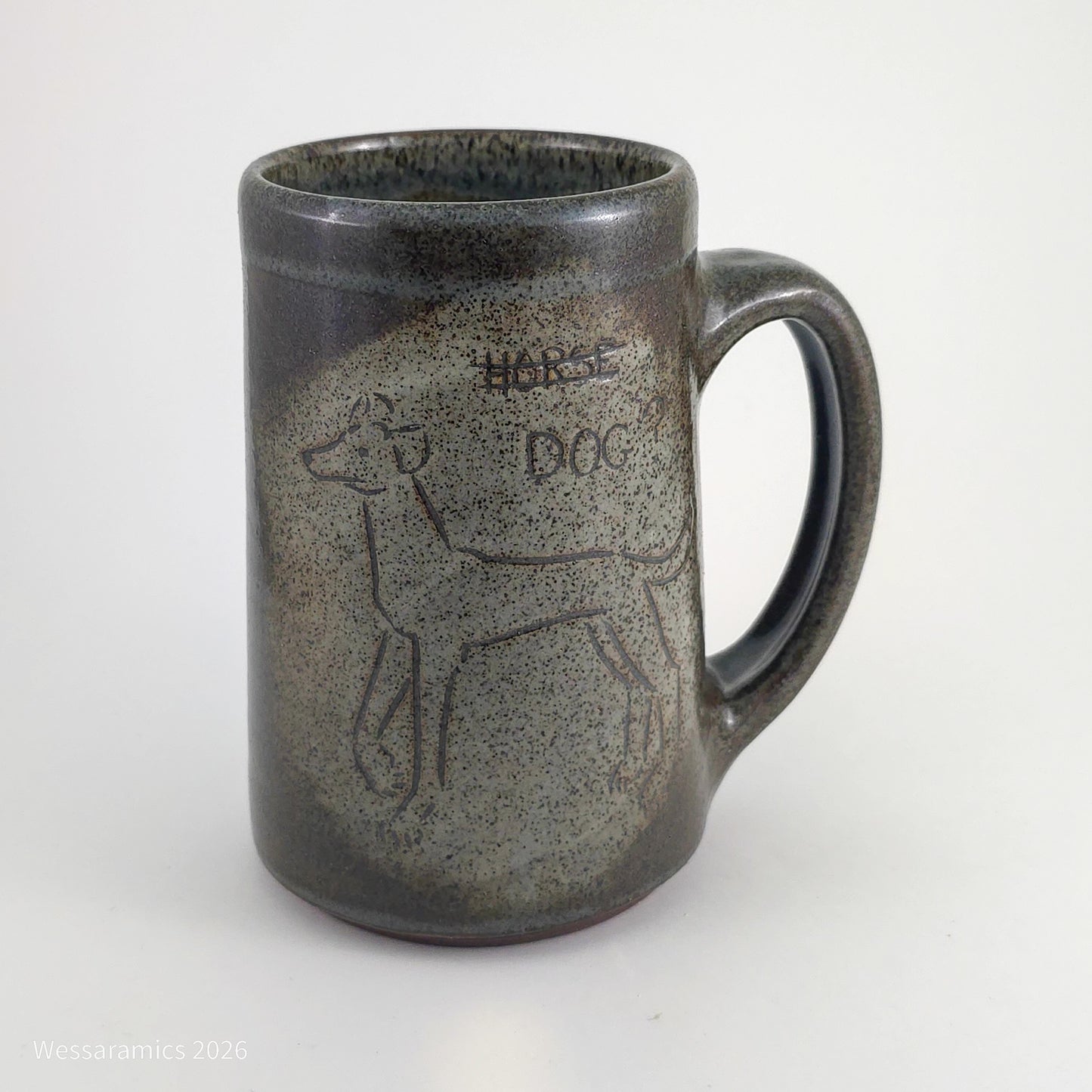 Tall Dog Mug