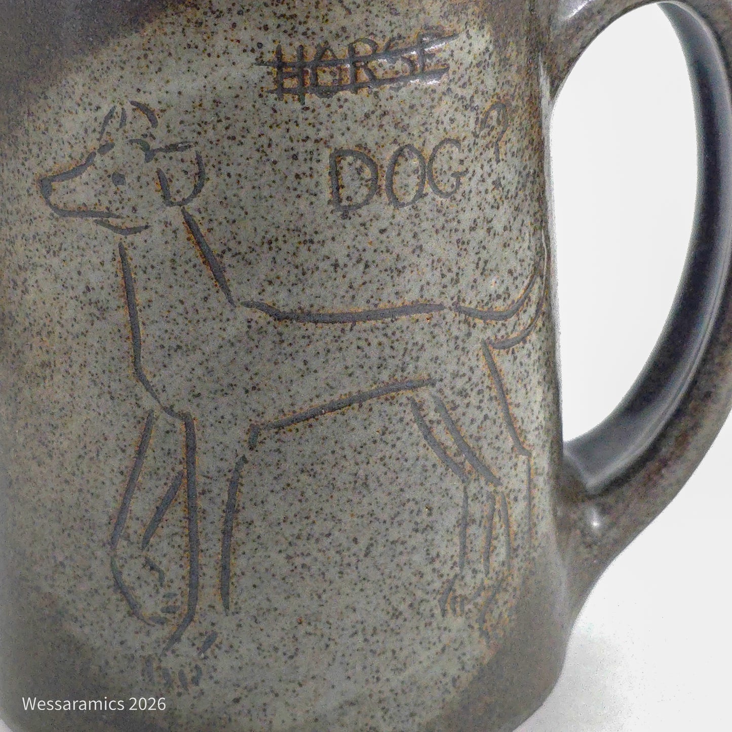 Tall Dog Mug
