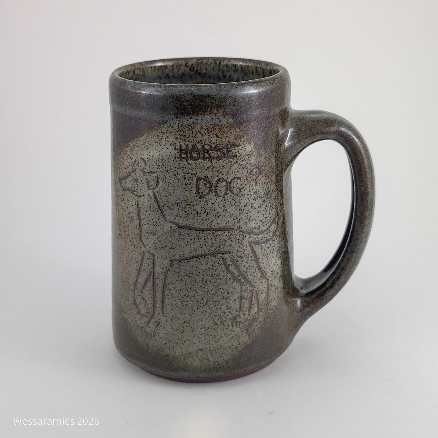 Tall Dog Mug