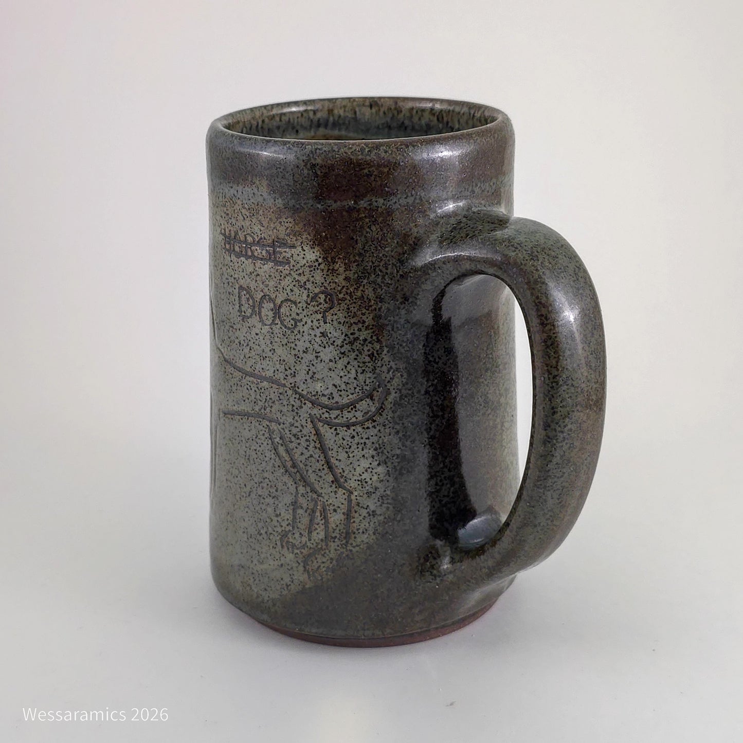 Tall Dog Mug