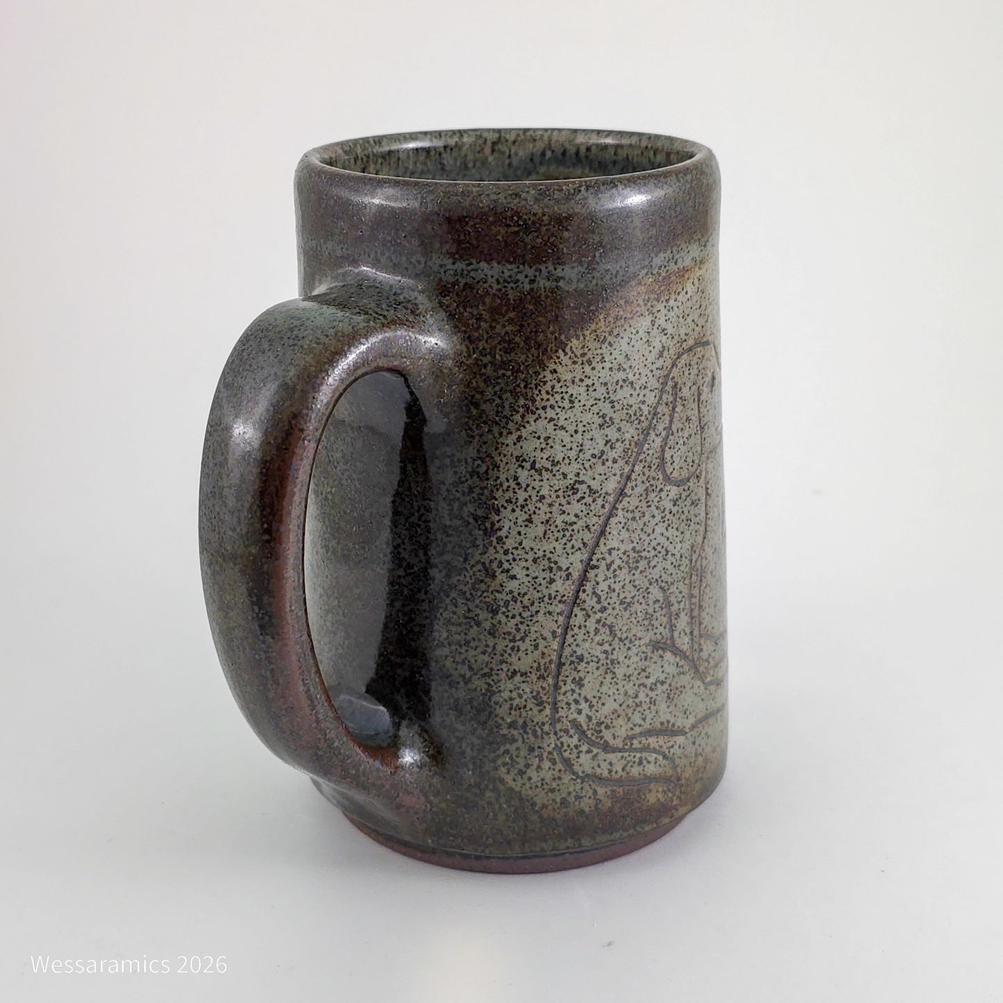 Tall Dog Mug