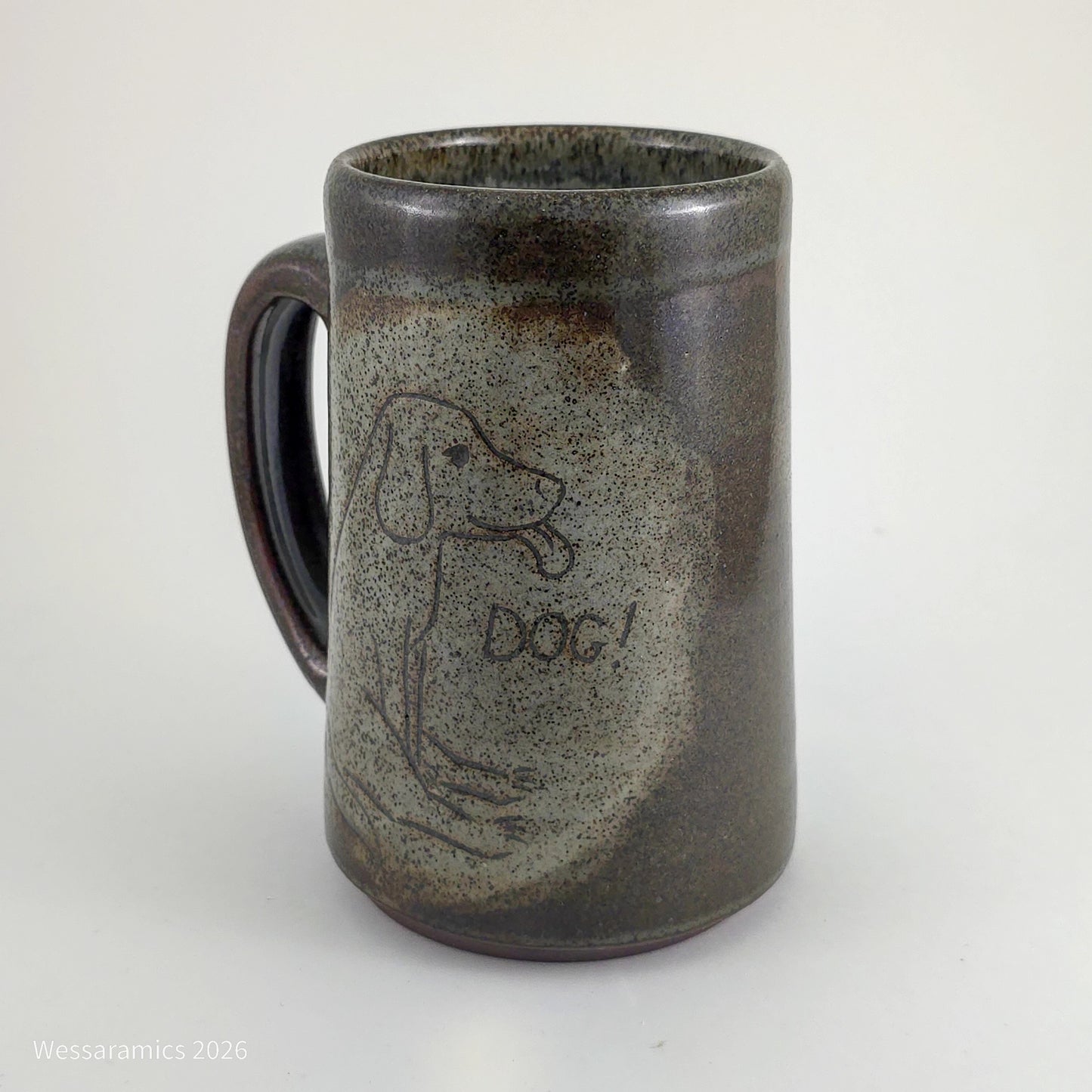 Tall Dog Mug