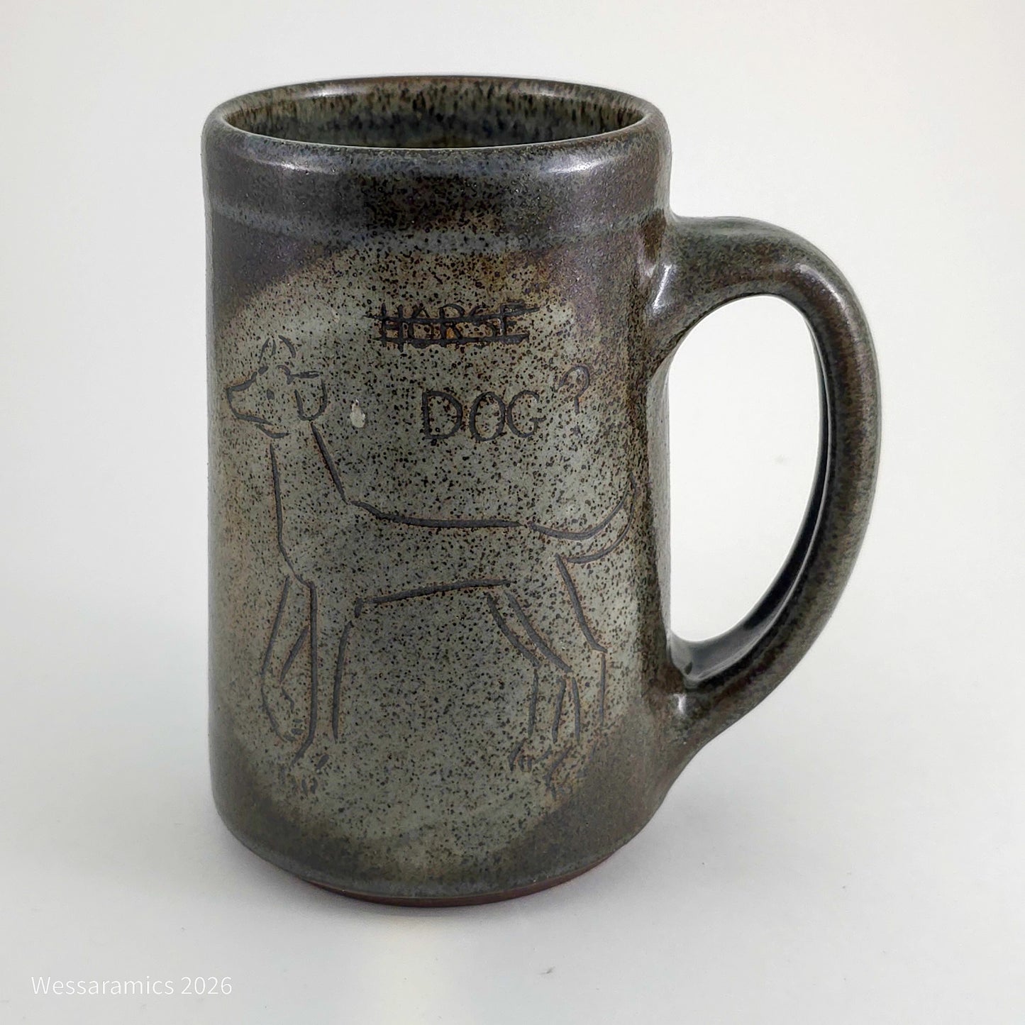 Tall Dog Mug