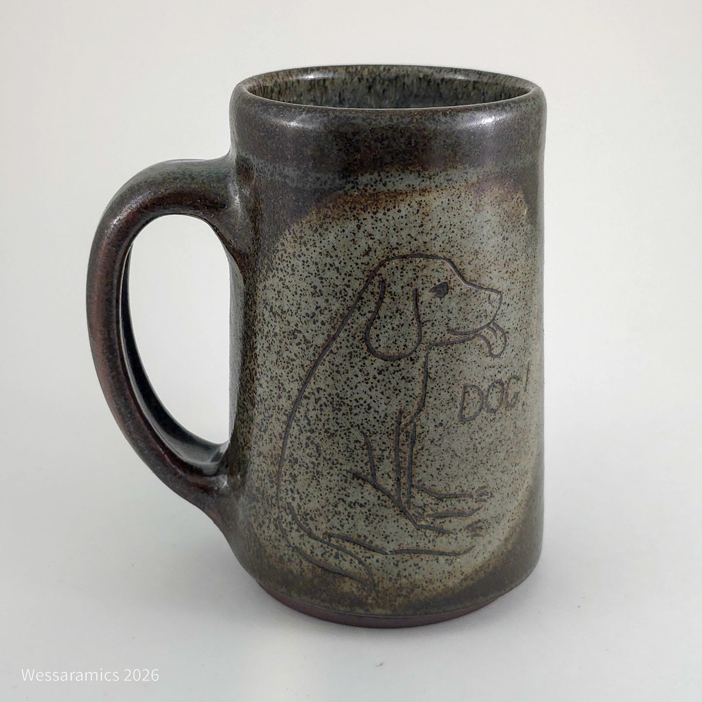 Tall Dog Mug