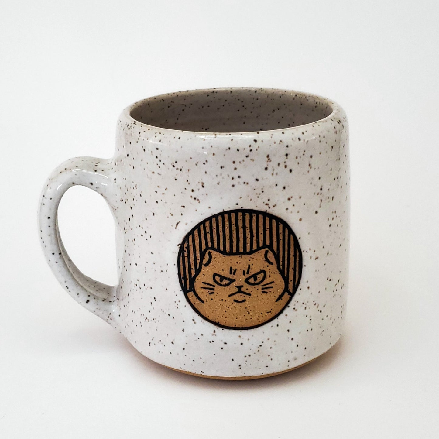 12 oz Chonky Angry Cat Mug*