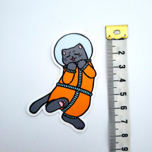 Load image into Gallery viewer, Space Cat Stickers Set of 3