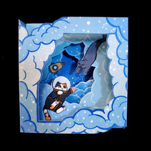 Load image into Gallery viewer, Space Boy and Prince of The Sea Pop Up Card