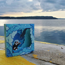 Load image into Gallery viewer, Space Boy and Prince of The Sea Pop Up Card